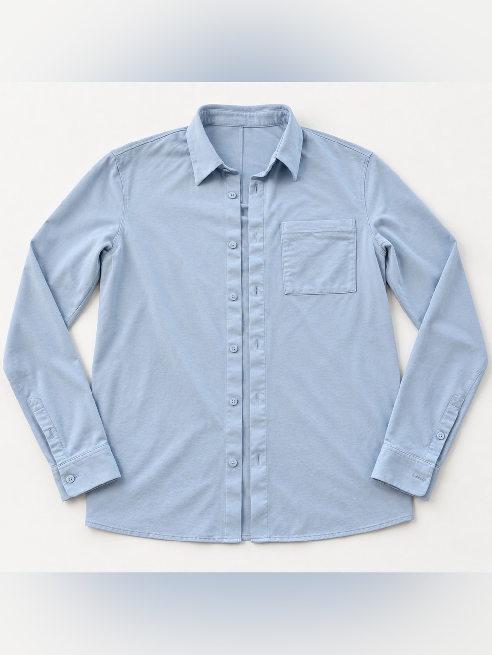 Lululemon Airing Easy Long-Sleeve Shirt Light Blue